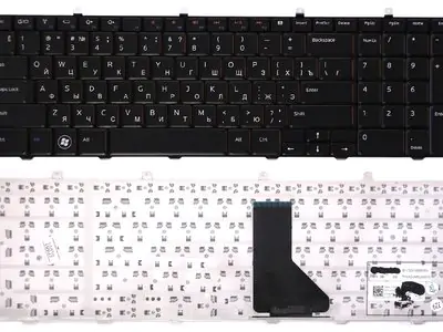 Клавиатура для ноутбука Dell Inspirion 1764 чёрная