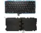 Клавиатура для ноутбука Apple MacBook A1278 чёрная, плоский Enter, с подсветкой