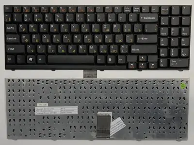 Клавиатура для ноутбука DNS 116103 чёрная