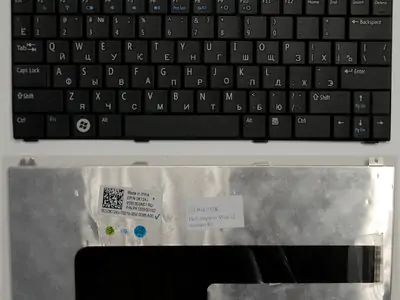 Клавиатура для ноутбука Dell Inspiron mini 12 чёрная