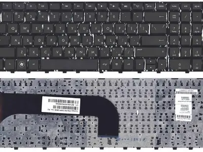 Клавиатура для ноутбука HP Envy m6-1272er чёрная, с рамкой