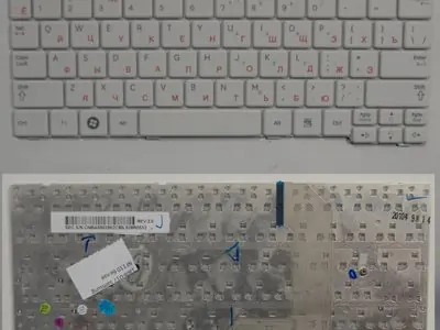 Клавиатура для ноутбука Samsung NP-NF110 белая