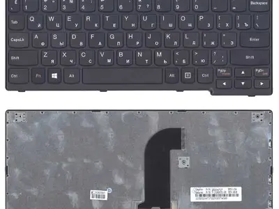 Клавиатура для ноутбука Lenovo Yoga 11 чёрная
