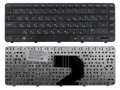 Клавиатура для ноутбука HP Presario CQ57 чёрная
