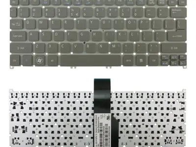 Клавиатура для ноутбука Acer One 725 серая