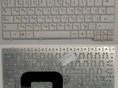 Клавиатура для ноутбука Lenovo 25-008438 белая