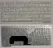 Клавиатура для ноутбука Lenovo 25-008438 белая