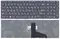 Клавиатура для ноутбука Toshiba Satellite C50, C50D, C50T, C55, C55D, C55T, C70, C70D, C75, C75D черная, без рамки