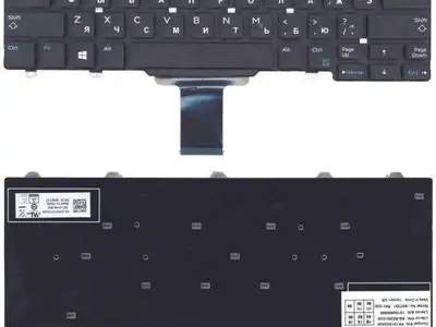 Клавиатура для ноутбука Dell PK131DK3B00 чёрная