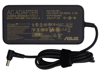 Блок питания 150W для ноутбука Asus ADP-150CH B slim type Premium с сетевым кабелем