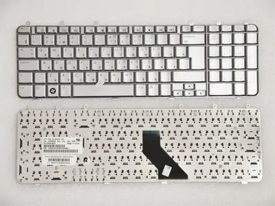Клавиатура для ноутбука HP PK1303W0500 серебряная