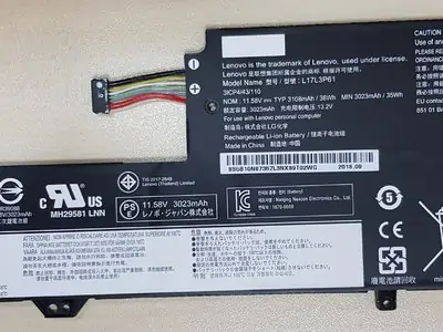 Аккумулятор для ноутбука Lenovo ideapad 320s-13ikb ver.1 (крепления) Original quality