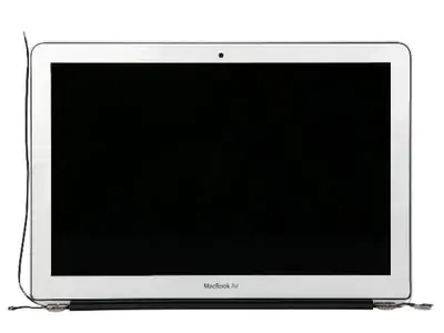 Матрица (экран) для ноутбука Apple MacBook Air 13" A1369 (2010-2011) Верхняя крышка Серебряная