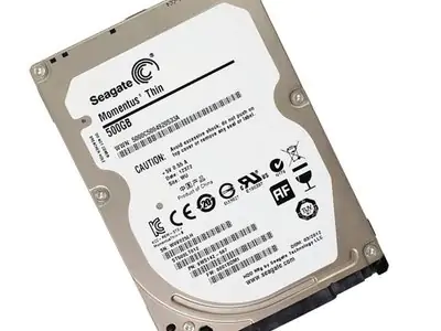 Жесткий диск HDD, 2.5", 500 Гб, SATA III, Seagate, Momentus Thin, 16 Мб, 5400 rpm, ST500VT000