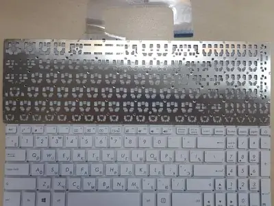 Клавиатура для ноутбука Asus VivoBook X705UA белая