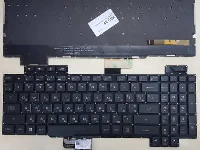 Клавиатура для ноутбука Asus ROG Strix GL503VS чёрная, с подсветкой