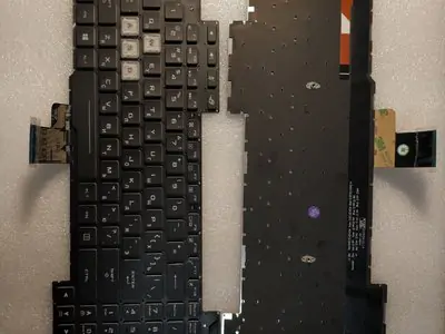 Клавиатура для ноутбука Asus ROG Strix GL503VS чёрная, с подсветкой