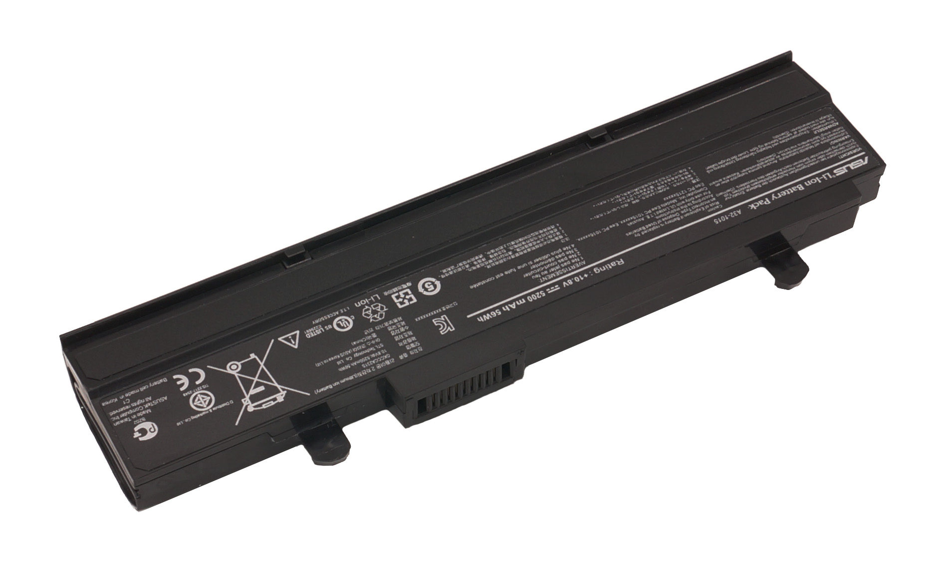 Аккумулятор для ноутбука Asus Eee PC 1215N Увеличенный 5600mAh Original  quality купить в Москве по цене 1 940 ₽ - NBDOC